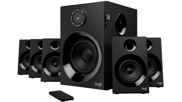 Logitech Z607 5.1 Surround Sound Speaker System- Black