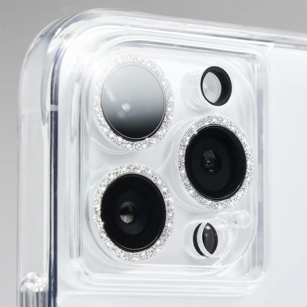 Case-Mate Lens Protector For iPhone14 Pro/14 Pro Max-Sparkle Silver
