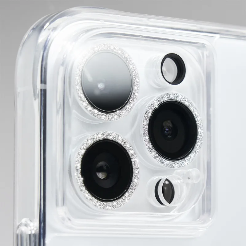 Case-Mate Lens Protector For iPhone14 Pro/14 Pro Max-Sparkle Silver