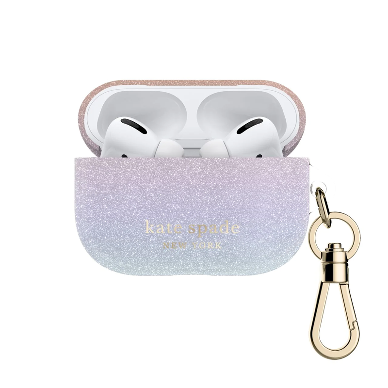 KSNY Case For Apple AirPod Pro - Ombre Glitter Pink