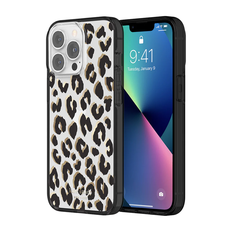 KSNY Protective Hardshell Case For iPhone 13 Pro - City Leopard