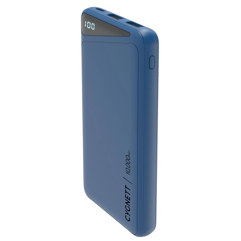 Cygnett ChargeUp Boost 2nd Gen 10K mAh Power Bank - Blue