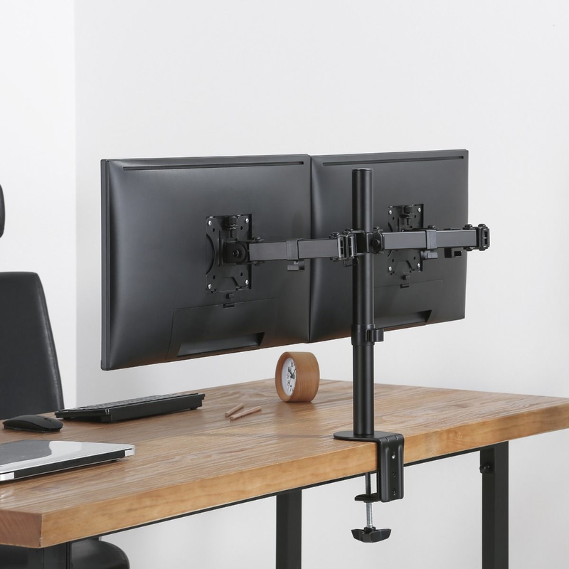 mbeat activiva ErgoLife Dual Monitor Screen Double - Black