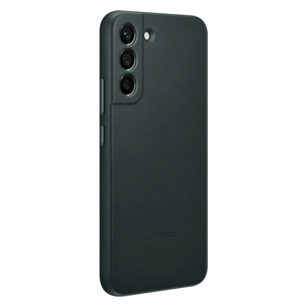 Samsung Galaxy S22+ Leather Cover - Forest Green