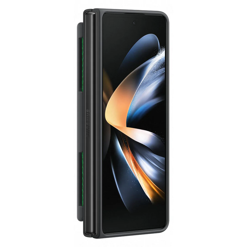 Samsung Silicone Grip Cover For Galaxy Z Fold4 - Black