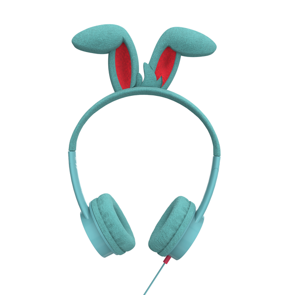 iFrogz Little Rockerz Costume Bunny Headphones - Green