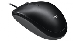 Logitech M90 Optical Wired Mouse - Black