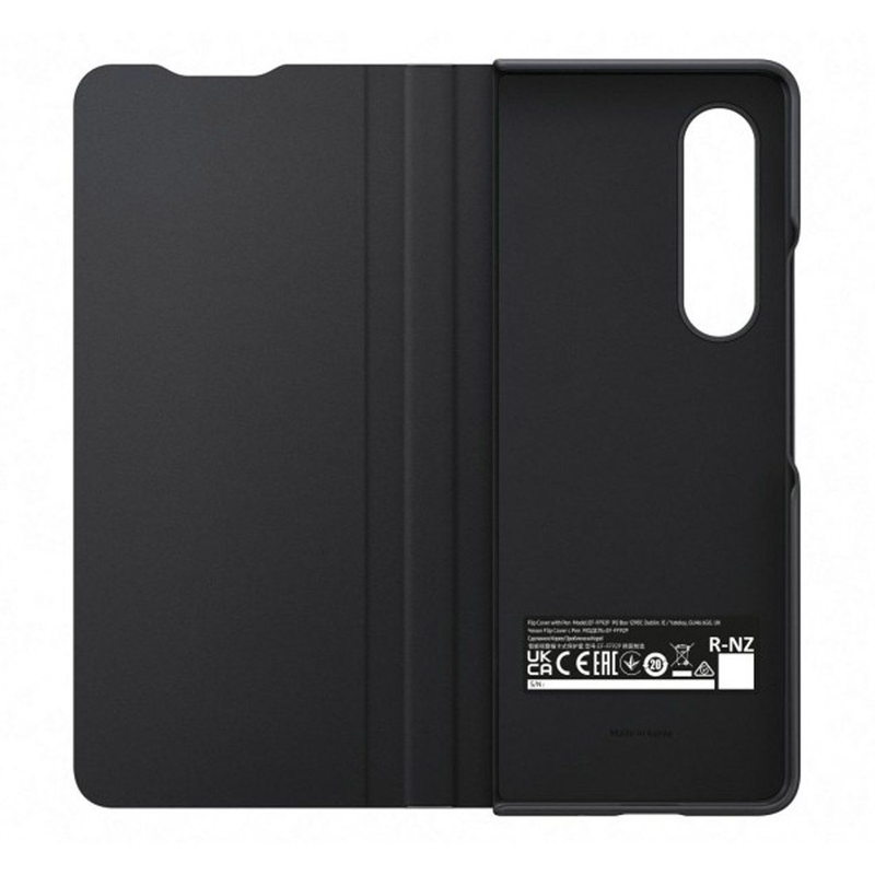 Samsung Flip Cover with S-Pen For Samsung Galaxy Z Fold3 - Black