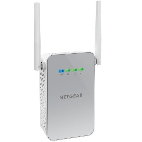 Netgear PLW1000 Powerline 1000 + WiFi Range Extender - White