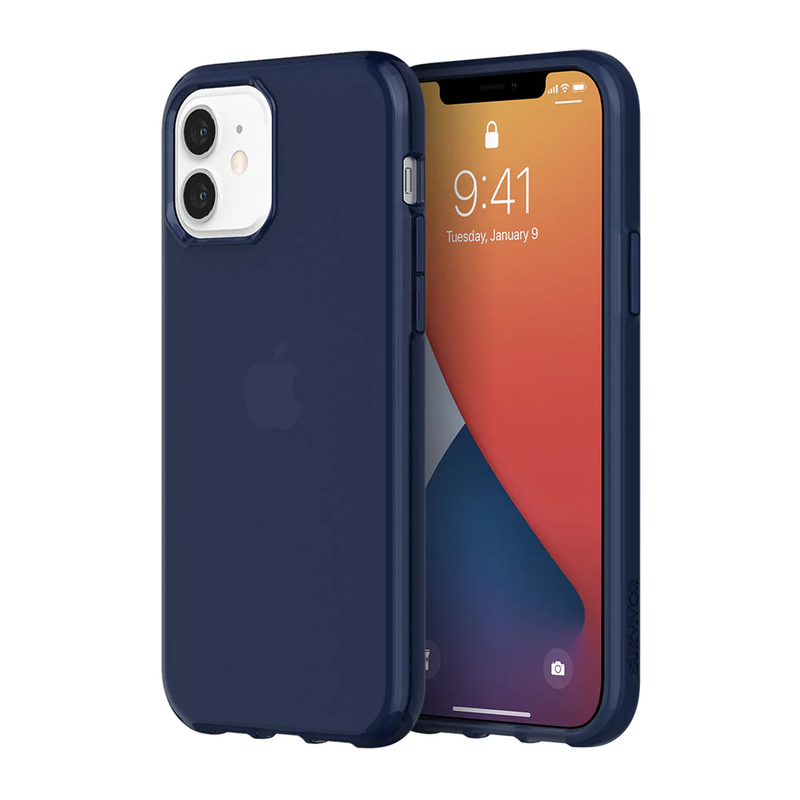Survivor Clear Case For Apple iPhone 12/12 Pro - Navy
