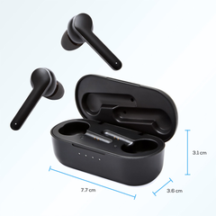 mbeat E2 True Wireless Earbuds - Black