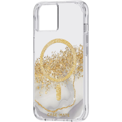 Case-Mate Karat Marble MagSafe Case For iPhone 14 Pro Max - White