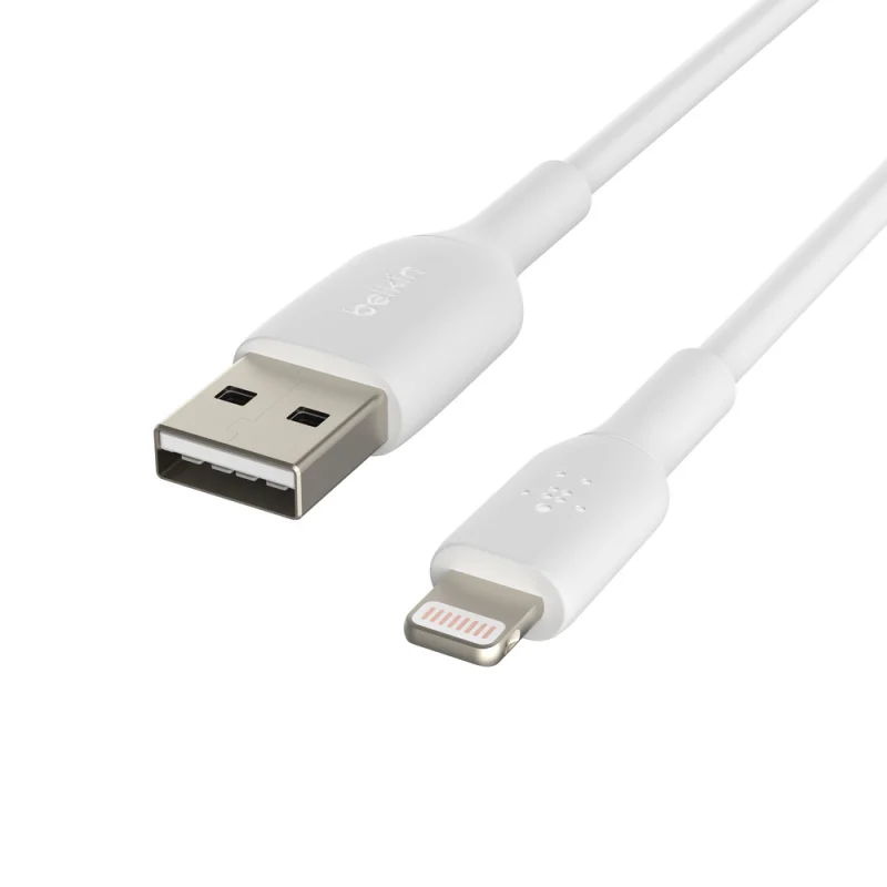 Belkin BoostCharge Lightning to USB-A Cable 1m - White