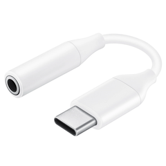 Samsung USB-C to Headset Jack Adapter - White