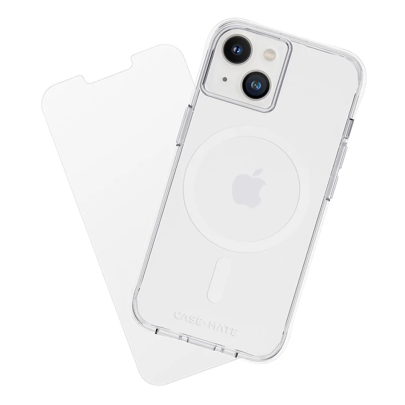 Case-Mate Tough Clear Plus Case & Screen Protector For iPhone 14