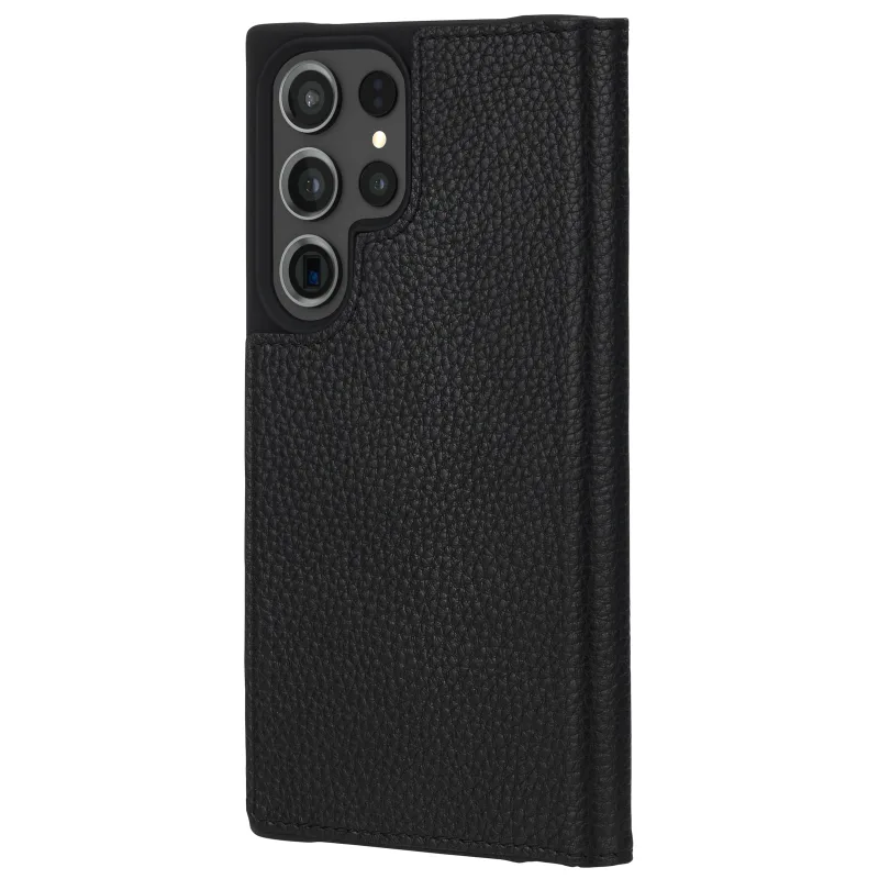 Case-Mate Wallet Folio Case For Samsung Galaxy S23 Ultra - Black