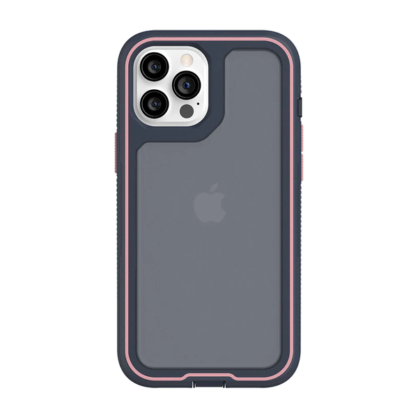 Survivor Extreme Case For Apple iPhone 12 Pro Max - Navy/Rose