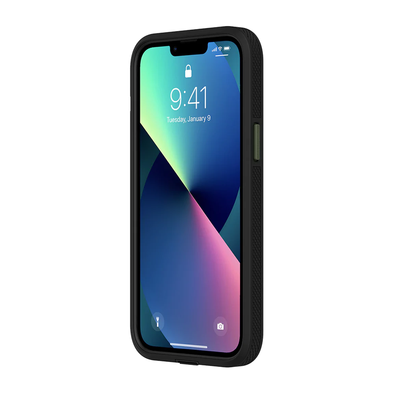 Survivor Earth Case For iPhone 13 Pro Max - Black/Wild Fern Green