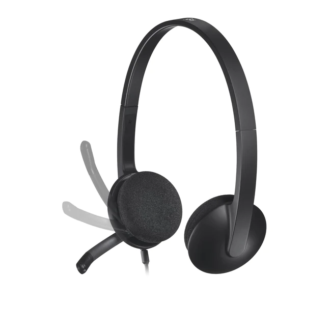 Logitech H340 USB Headset - Black