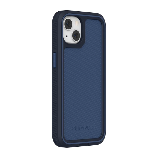 Survivor Earth Case For Apple IPhone 13 Pro - Storm Blue Deep Sea