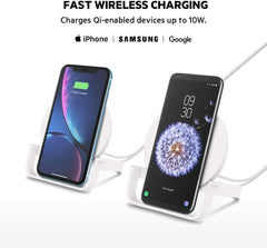 Belkin BoostCharge Wireless Charging Stand 10W - White