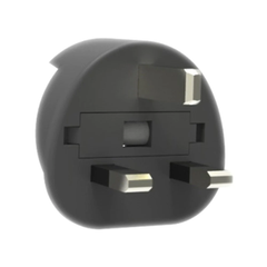 Q2 Power 3 in 1 Outbound International Adaptors - Black/White