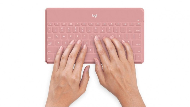 Logitech Keys-to-Go Portable Bluetooth Keyboard - Pink