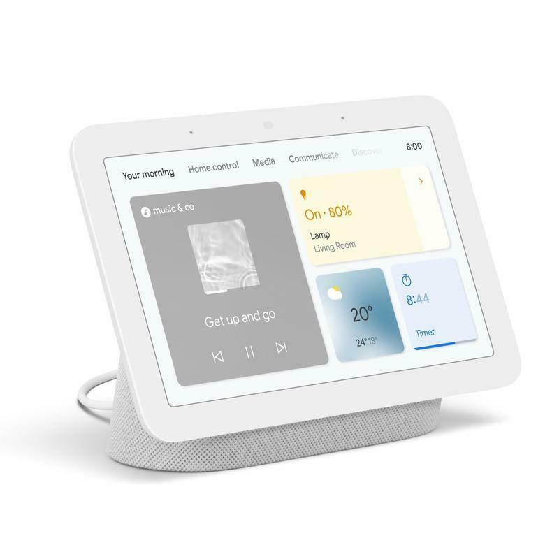 Google Nest Hub 2nd Gen Smart Home Display - Chalk