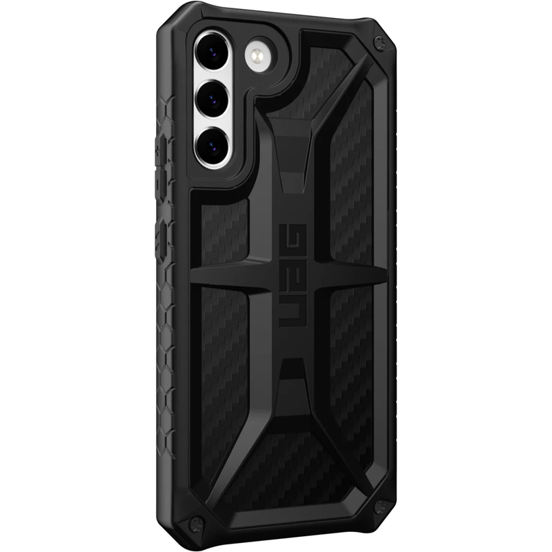 UAG Monarch Case For Samsung Galaxy S22+ - Carbon Fiber