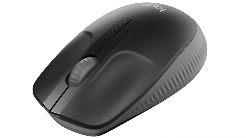 Logitech M190 Full-Size Wireless Mouse - Charcoal