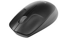 Logitech M190 Full-Size Wireless Mouse - Charcoal