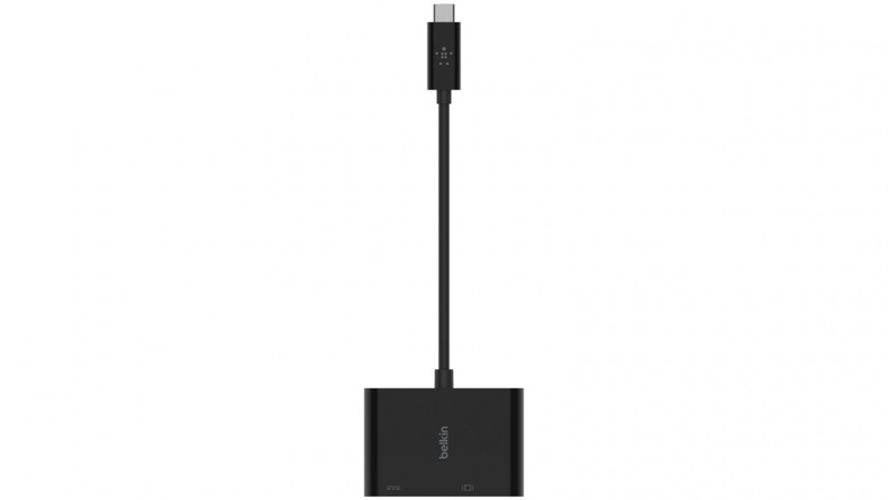 Belkin USB-C to VGA + Charge Adapter - Black