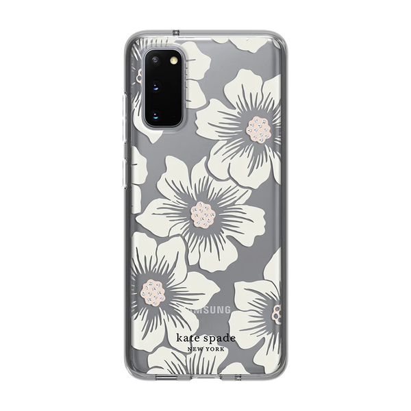 KSNY Hardshell Case For Samsung Galaxy S20 - Hollyhock Cream/Gems