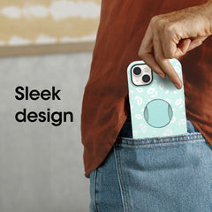 OtterBox OtterGrip Symmetry Case For iPhone 14 - Sea Blue