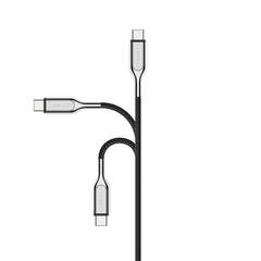 Cygnett Armoured Lightning to USB-C Cable (2M) - Black