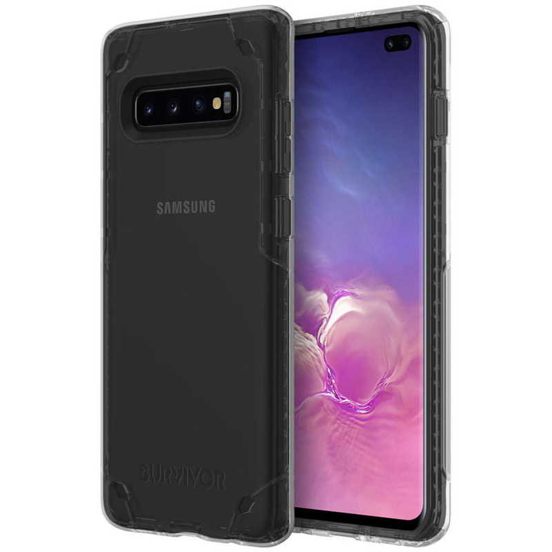 Survivor Strong Case For Samsung Galaxy S10+ - Clear