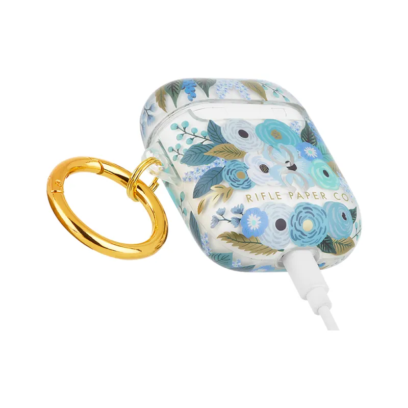 Case-Mate Rifle Paper Case For Apple AirPods - Garden Party Blue