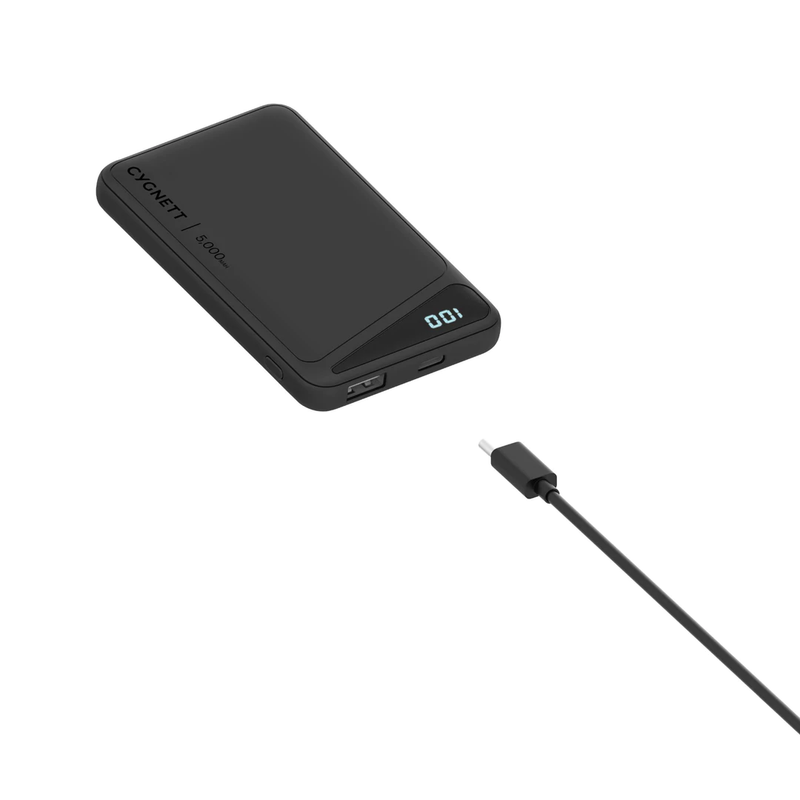 Cygnett ChargeUp Boost 2nd Gen 5K mAh Power Bank - Black