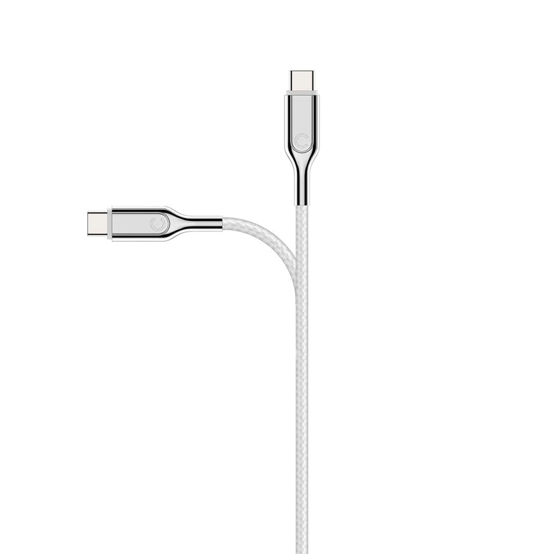 Cygnett Armoured USB-C to USB-A (USB 2.0) Cable (1M) - White