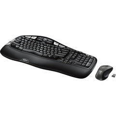 Logitech MK550 Wireless Keyboard and Mouse Wave Combo