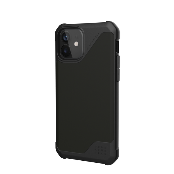 UAG Metropolis LT Case For iPhone 12 mini - Satn Armr Black