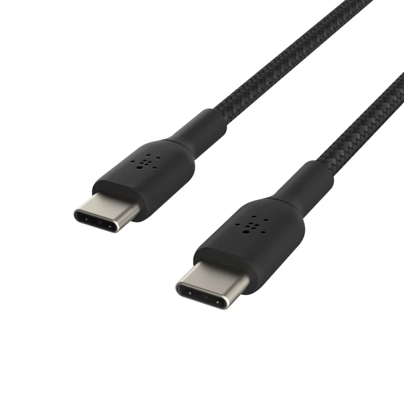 Belkin BoostCharge Braided USB-C to USB-C Cable (1M) - Black