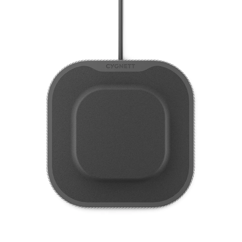 Cygnett PowerBase III Wireless Desk Charger - Black