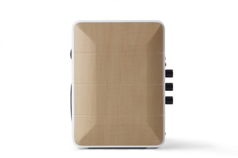 Edifier S880DB Hi-Res Audio Certified Bookshelf Speaker-White/Wood