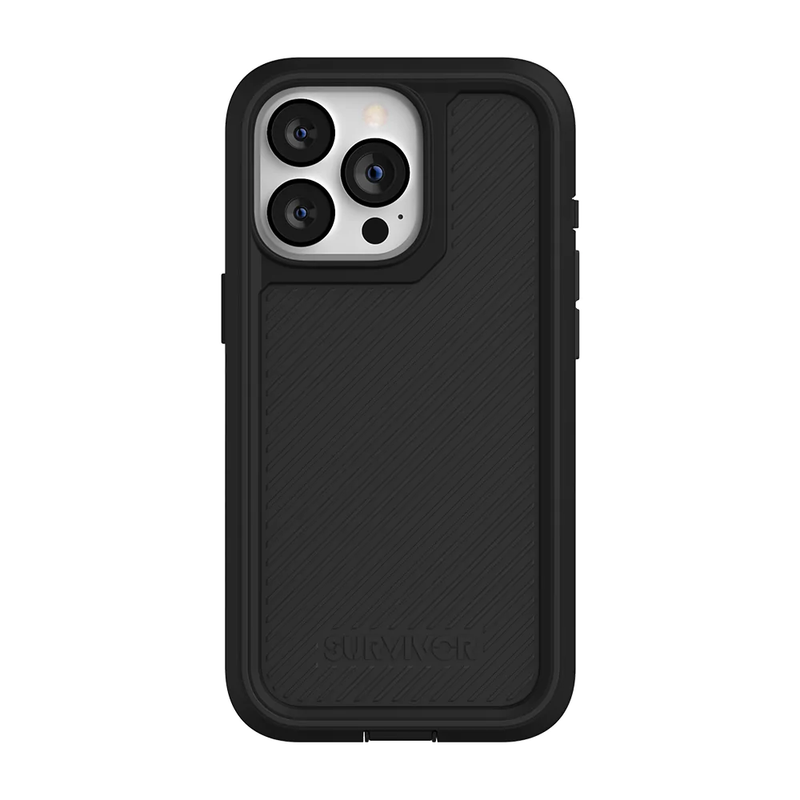 Survivor Earth Case For Apple iPhone 13 Pro - Black