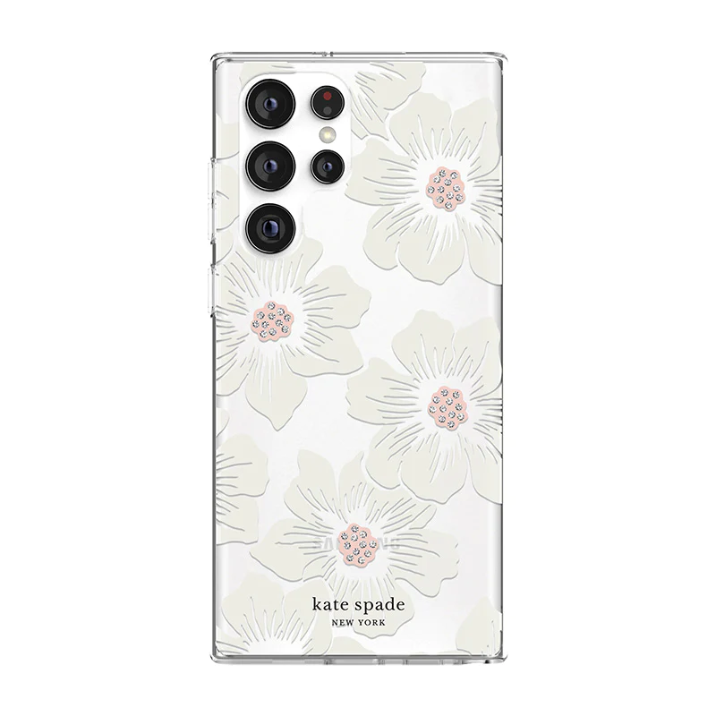 KSNY Protective HS Case For Samsung Galaxy S22 Ultra - Hollyhock