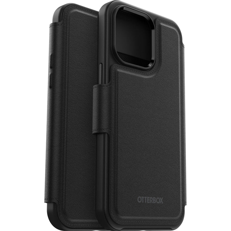OtterBox Folio MagSafe Case For iPhone 14 Pro Max - Shadow (Black)