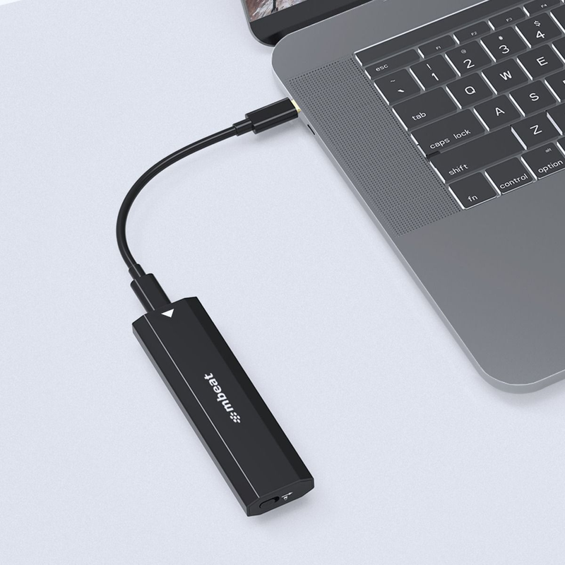 mbeat Elite USB-C to M.2 SSD Enclosure - Black