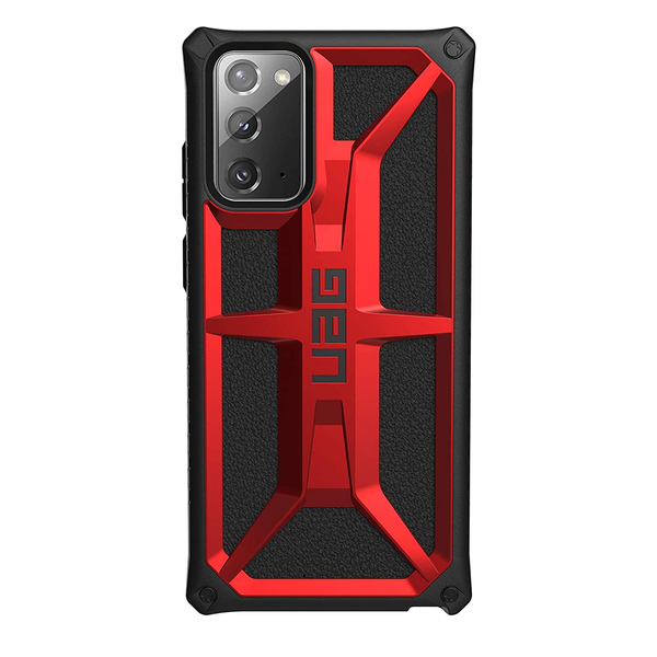 UAG Monarch Series Case For Samsung Galaxy Note20 - Crimson