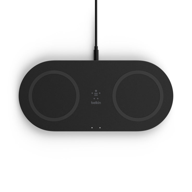 Belkin BOOST CHARGE Dual Wireless Charging Pad (15W) - Black